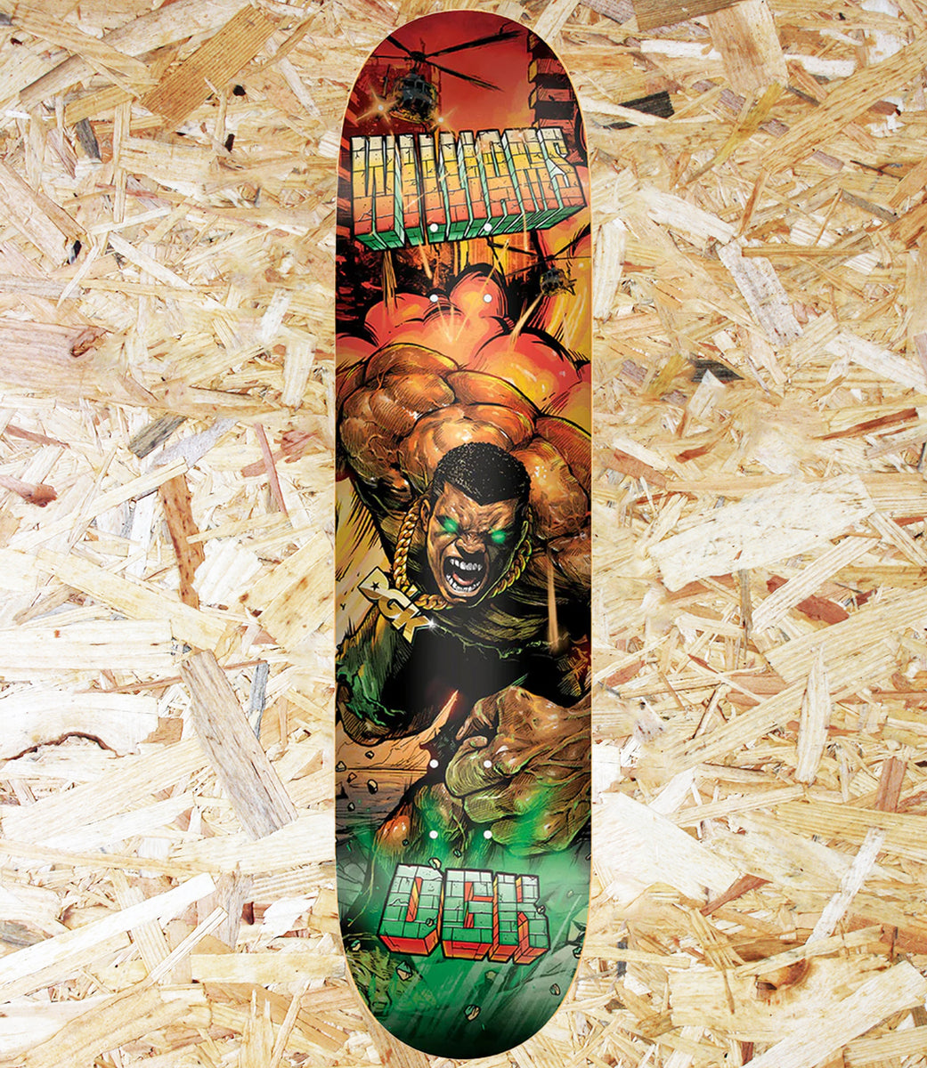 Planche De Skate DGK Stevie Williams Rolling Papers 2021 - 8.06 X 31.9 - Neuve