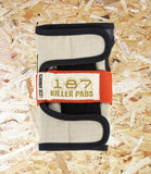 187 Killer Pads Jr. Six Pack Set Lizzie - OSFA JNR - Orange / Cream. Level Skateboards, Brighton, Local Skate Shop, Independent, Skater owned and run, south coast, Level Skate Park.