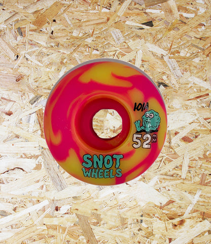 Snot, Team, Pink/Yellow, Swirl Wheels. Level Skateboards, Brighton, Local Skate Shop, Independent, Skater owned and run, south coast, Level Skate Park.