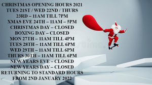 **SHOP CHRISTMAS OPENING TIMES 2021**