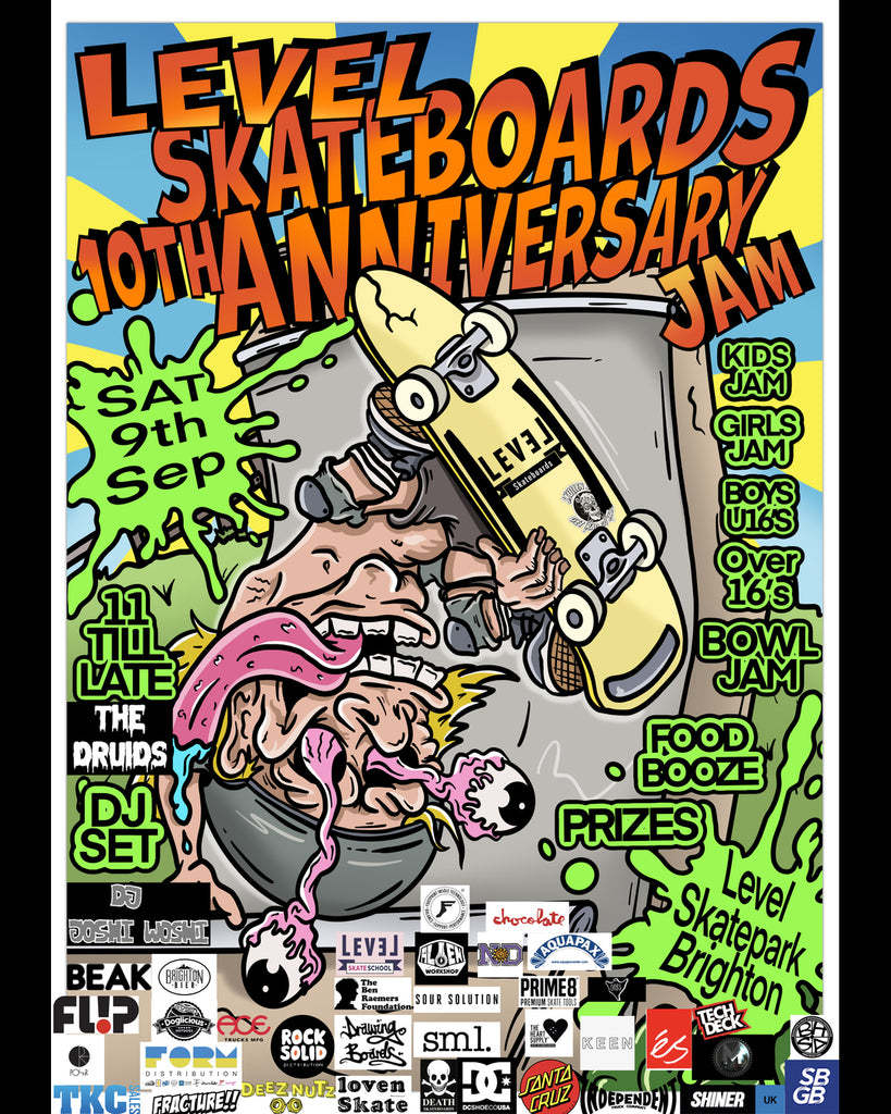 Level Skateboards 10th Anniversay Skate Jam 2023