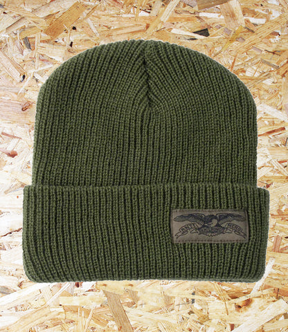 Anti Hero, Stock, Eagle, Beanie, Olive, Level Skateboards, Brighton, Local Skate Shop, Independent, Skater owned and run, south coast, Level Skate Park.