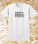 Antihero, Stacked, T-Shirt, White, Black print, medium, Level Skateboards, Brighton, Local Skate Shop, Independent, Skater owned and run, south coast, Level Skate Park.