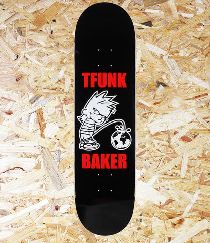 Baker, T-Funk, Whizz, Kid, Deck, 8.25, Level Skateboards, Brighton, Local Skate Shop, Independent, Skater owned and run, south coast, Level Skate Park.
