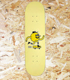 Blast Skates, Pastel, Deboss, Mascot, Logo, Deck, 9.0", Pastel Yellow, Level Skateboards, Brighton, Local Skate Shop, Independent, Skater owned and run, south coast, Level Skate Park.