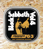Bronson Speed Co. Bearings Black Sabbath G3 Black / Yellow - 8mm, Level Skateboards, Brighton, Local Skate Shop, Independent, Skater owned and run, south coast, Level Skate Park.
