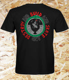 Confusion Magazine, "Build, Skate, Destroy", T-shirt, Black, Level Skateboards, Brighton, Local Skate Shop, Independent, Skater owned and run, south coast, Level Skate Park.
