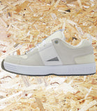 DC Lynx OG Skate Shoes - White / Grey, Level Skateboards, Brighton, Local Skate Shop, Independent, Skater owned and run, south coast, Level Skate Park.