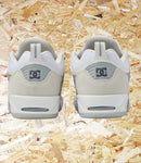 DC Truth OG Skate Shoes - White / Grey, Level Skateboards, Brighton, Local Skate Shop, Independent, Skater owned and run, south coast, Level Skate Park.