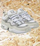 DC Truth OG Skate Shoes - White / Grey, Level Skateboards, Brighton, Local Skate Shop, Independent, Skater owned and run, south coast, Level Skate Park.
