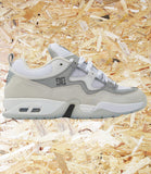 DC Truth OG Skate Shoes - White / Grey, Level Skateboards, Brighton, Local Skate Shop, Independent, Skater owned and run, south coast, Level Skate Park.
