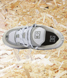 DC Truth OG Skate Shoes - White / Grey, Level Skateboards, Brighton, Local Skate Shop, Independent, Skater owned and run, south coast, Level Skate Park.