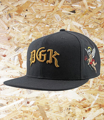 DGK, Aces, Hat, Black, Cap, Level Skateboards, Brighton, Local Skate Shop, Independent, Skater owned and run, south coast, Level Skate Park.