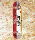 DGK 'My Spot Is Macba' Deck - 8.25", Level Skateboards, Brighton, Local Skate Shop, Independent, Skater owned and run, south coast, Level Skate Park.