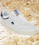 Emerica KSL III Skate Shoes - White. Level Skateboards, Brighton, Local Skate Shop, Independent, Skater owned and run, south coast, Level Skate Park.