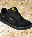 Emerica, Mute, Shoes, Black, Yellow, Level Skateboards, Brighton, Local Skate Shop, Independent, Skater owned and run, south coast, Level Skate Park.