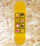 Enjoi Big Box Roller Blades R7 Deck Orange - 8.5'', Level Skateboards, Brighton, Local Skate Shop, Independent, Skater owned and run, south coast, Level Skate Park.