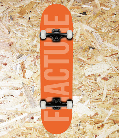 Fracture, Fade, Orange, Complete, 8.0, Level Skateboards, Brighton, Local Skate Shop, Independent, Skater owned and run, south coast, Level Skate Park.