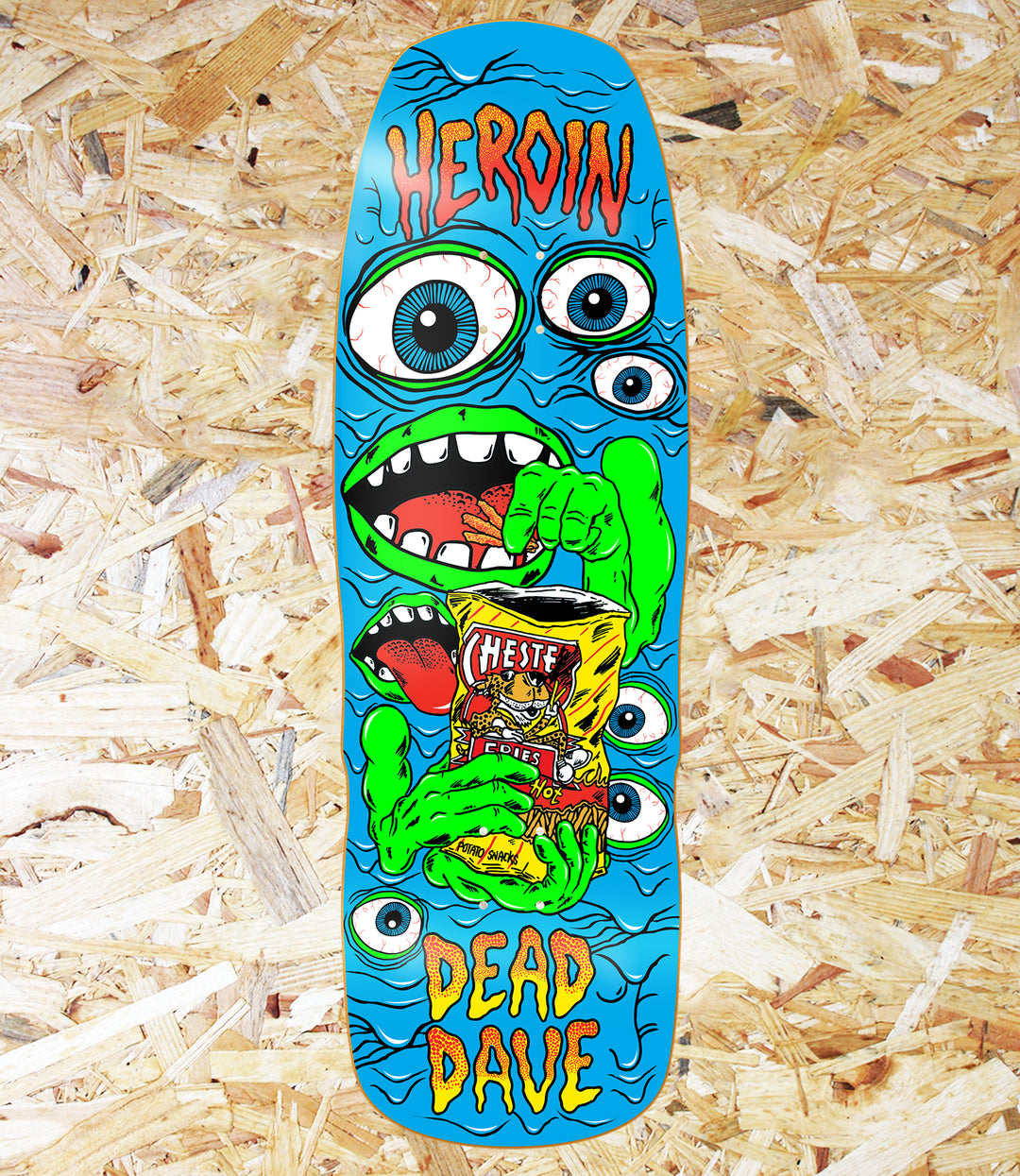 Planche De Skate Heroin Dalton Dern Mutate Or Die - 8,75 Pouces, Couleur Violette, Neuve