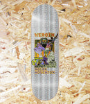 Heroin, Nolan Houghton, Hellscape, Deck, 9.5", Level Skateboards, Brighton, Local Skate Shop, Independent, Skater owned and run, south coast, Level Skate Park.