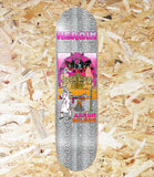 Heroin, Hellscape, Aaron Wilson, Deck, 8.5", Level Skateboards, Brighton, Local Skate Shop, Independent, Skater owned and run, south coast, Level Skate Park.