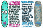 Heroin Skateboards, 8.5", Lil Boogerg, Snot Eg Skateboard Deck, Level Skateboards, Brighton, Local Skate Shop, Independent, Skater owned and run, south coast, Level Skate Park.