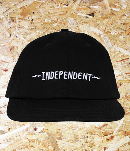 Independent Bratrud Notebook Cap - Black, Level Skateboards, Brighton, Local Skate Shop, Independent, Skater owned and run, south coast, Level Skate Park.