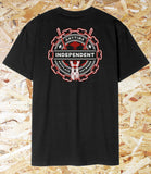 Independent, Anytime, Anywhere, Chain, Skate, T-Shirt, Black, Level Skateboards, Brighton, Local Skate Shop, Independent, Skater owned and run, south coast, Level Skate Park.