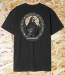 Independent, ITC, Stained, T-Shirt, Black, Level Skateboards, Brighton, Local Skate Shop, Independent, Skater owned and run, south coast, Level Skate Park.