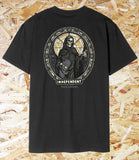 Independent, ITC, Stained, T-Shirt, Black, Level Skateboards, Brighton, Local Skate Shop, Independent, Skater owned and run, south coast, Level Skate Park.