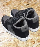 IPATH, Grasshopper, High-Top, Skate Shoes, Black/Grey, Suede, Level Skateboards, Brighton, Local Skate Shop, Independent, Skater owned and run, south coast, Level Skate Park.