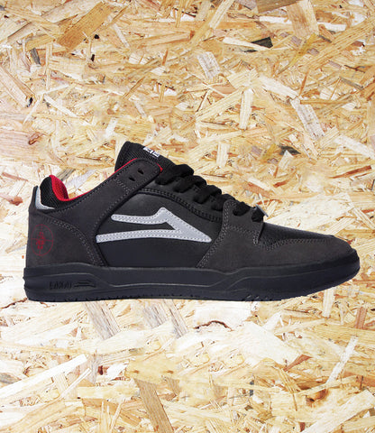 Lakai, Public Enemy, Telford, Low, Skate, Shoes, Black, Charcoal, Level Skateboards, Brighton, Local Skate Shop, Independent, Skater owned and run, south coast, Level Skate Park.