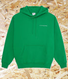 Last Resort AB x Julian Smith, Heads Hoodie, Kelly Green and White, Level Skateboards, Brighton, Local Skate Shop, Independent, Skater owned and run, south coast, Level Skate Park.