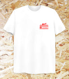 Level Skateboards Dealer Tee - White / Red, Level Skateboards, Brighton, Local Skate Shop, Independent, Skater owned and run, south coast, Level Skate Park.