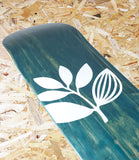 Magenta Big Plant Team Wood Deck