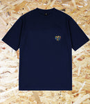 Magenta, 15 Years, T-Shirt, Navy Blue, Level Skateboards, Brighton, Local Skate Shop, Independent, Skater owned and run, south coast, Level Skate Park.