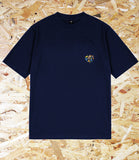Magenta, 15 Years, T-Shirt, Navy Blue, Level Skateboards, Brighton, Local Skate Shop, Independent, Skater owned and run, south coast, Level Skate Park.