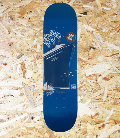 Magenta, Shogo Zama, Nautic, Series, Deck, 8.25, Level Skateboards, Brighton, Local Skate Shop, Independent, Skater owned and run, south coast, Level Skate Park.