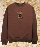 Pass-Port, Cheshire, Sweatshirt, Chocolate Brown, Level Skateboards, Brighton, Local Skate Shop, Independent, Skater owned and run, south coast, Level Skate Park.