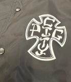 Pig City Skates Cross Windbreaker - Black, Level Skateboards, Brighton, Local Skate Shop, Independent, Skater owned and run, south coast, Level Skate Park.