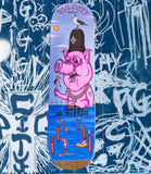 Pig City Skates - 50th Anniversary Deck - The Big Pig 8.0, 8.25, 8.5,9.0, Level Skateboards, Brighton, Local Skate Shop, Independent, Skater owned and run, south coast, Level Skate Park.