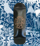 Pig City, Shaped, Etched, OG, Cross, Deck, 9.5, Level Skateboards, Brighton, Local Skate Shop, Independent, Skater owned and run, south coast, Level Skate Park.