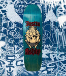 Pig City Skates, Justin Ashby, Deck, Blue, 9.25, Level Skateboards, Brighton, Local Skate Shop, Independent, Skater owned and run, south coast, Level Skate Park.