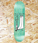 Polar Skate Co, Oskar Rozenberg, Rock & Roll, Skateboard, Deck,  8.5",  Teal, Level Skateboards, Brighton, Local Skate Shop, Independent, Skater owned and run, South coast, Level Skate Park.