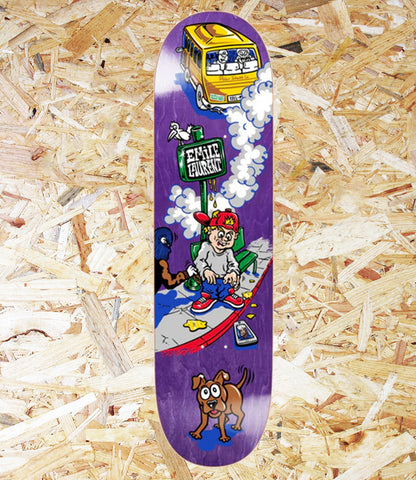 Polar, Emile Laurent, Bus Stop, Deck, 8.25, Level Skateboards, Brighton, Local Skate Shop, Independent, Skater owned and run, south coast, Level Skate Park.