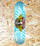 Powell, Winged, Ripper, Deck, White, Blue, 8.0, 31.45, Level Skateboards, Brighton, Local Skate Shop, Independent, Skater owned and run, south coast, Level Skate Park.