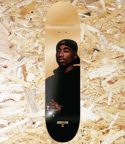 Primitive, Skateboarding, Tupac, Rodriguez, Shine, Deck, 8.38, Level Skateboards, Brighton, Local Skate Shop, Independent, Skater owned and run, south coast, Level Skate Park.