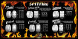 Spitfire Formula Four Wheels Radial 99DU