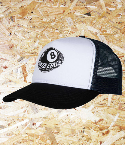 Santa Cruz, Winkowski, Eighth, Planet, Mesh, Cap, Black, White, Level Skateboards, Brighton, Local Skate Shop, Independent, Skater owned and run, south coast, Level Skate Park.