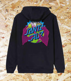 Santa Cruz, Kendall, End Of The Dot, Hoodie, Black, Level Skateboards, Brighton, Local Skate Shop, Independent, Skater owned and run, south coast, Level Skate Park.